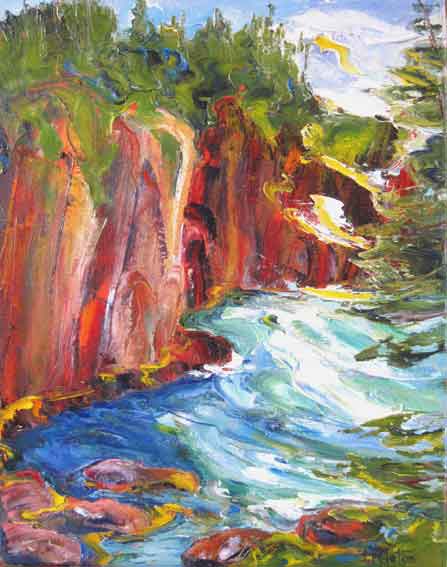 Sun in the cove I