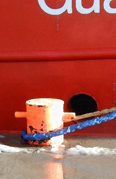 Coast Guard & Bollard � St. John`s 
David Baltzer