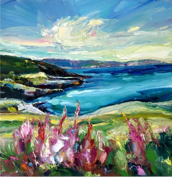 Blackhead in Bloom 
original oil painting by Irene Duma 
