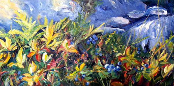 Brenda McClellan, Blueberries II